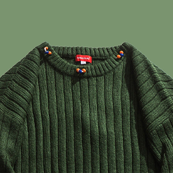 Trendy Green Sweater