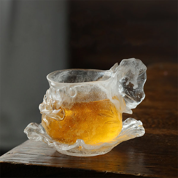 Cute Glass Cup With Handle - ApolloBox