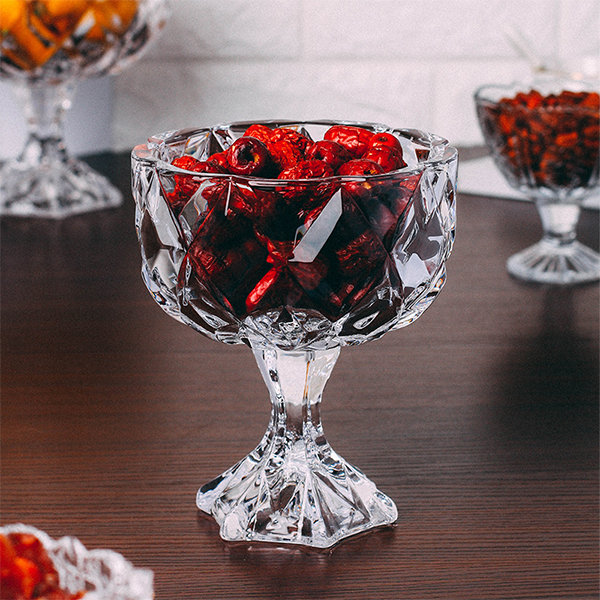 Delicate Glass Fruit Cup