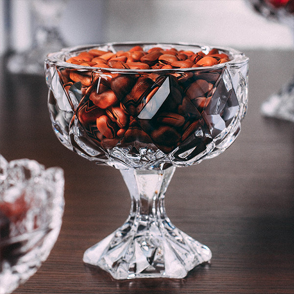 Delicate Glass Fruit Cup
