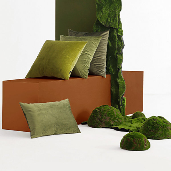 Cute Green Throw Pillows - ApolloBox