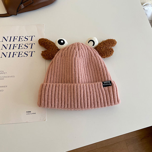 Frog Antlers Knitted Hat - ApolloBox