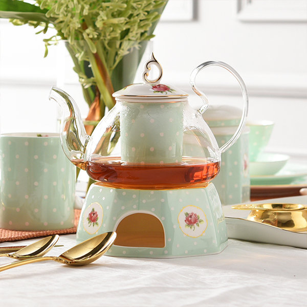 Elegant Tea Kettle And Stove - ApolloBox