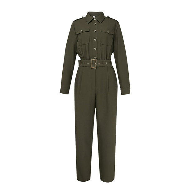 Cool Long Sleeve Jumpsuit - ApolloBox