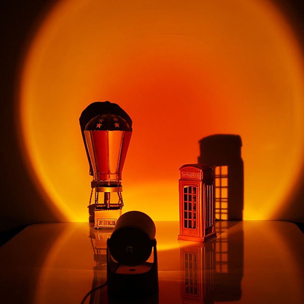 Transform Your Space with the Apollo Sunset Lamp Projector