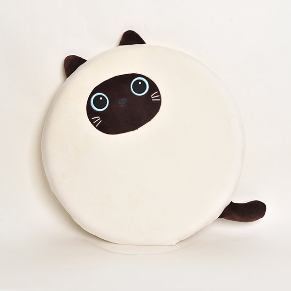 Memory Foam Donut Cat Themed Pillow