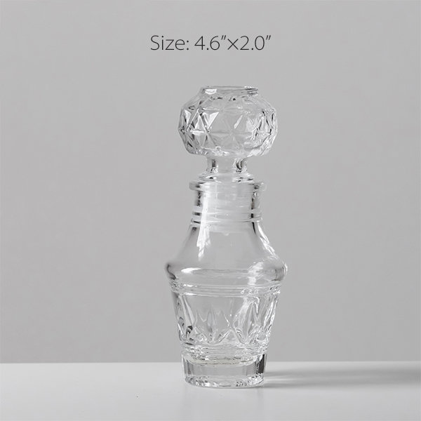 Retro Perfume Bottle - Glass - 7 Patterns