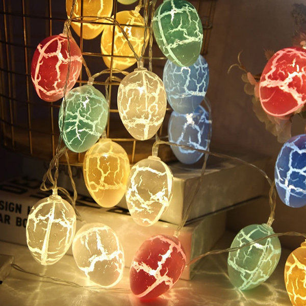 Crackled Egg Inspired String Lights - ApolloBox