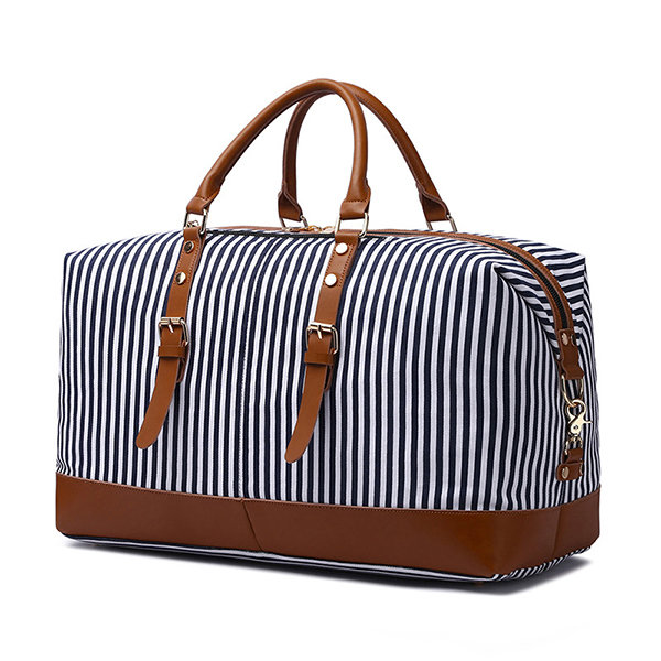 Striped Travelling Bag - ApolloBox