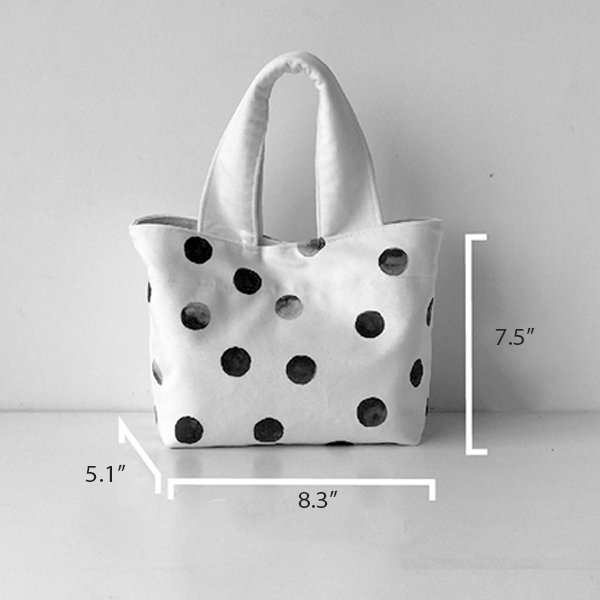 Stylish Polka Dots Handbag from Apollo Box