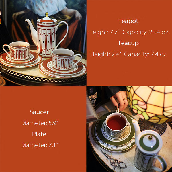 Elegant Tea Set from Apollo Box