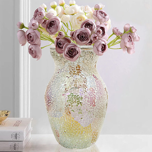 Mosaic Glass Vase from Apollo Box