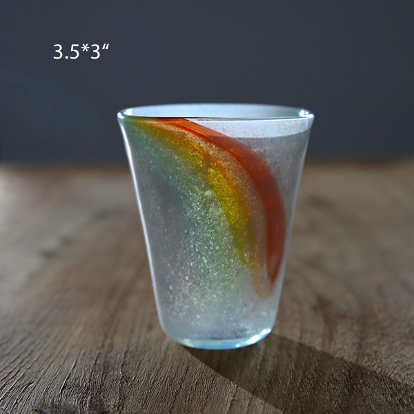 Cute Rainbow Glass Cup, Aesthetic Coffee Glass, Glass Can Rainbow Daisy,  Iced Coffee Cup Cute Cups With Lid and Straw Trendy Cup, Cute Glass 