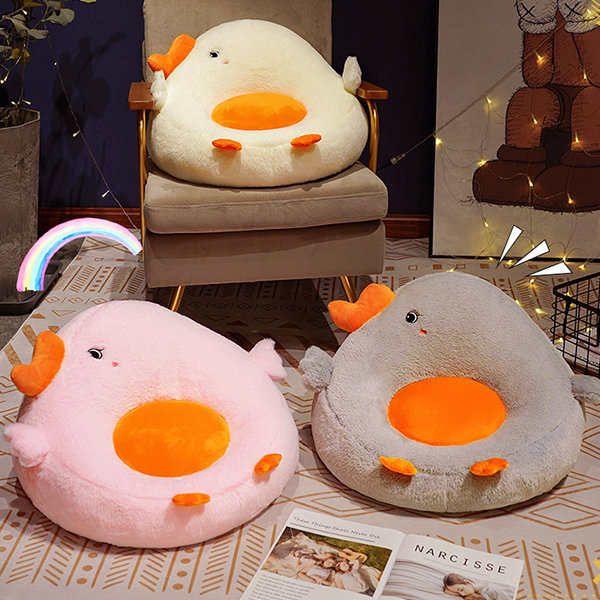 Kawaii Fluffy Fox Chair-shaped Cushions – Kawaiies
