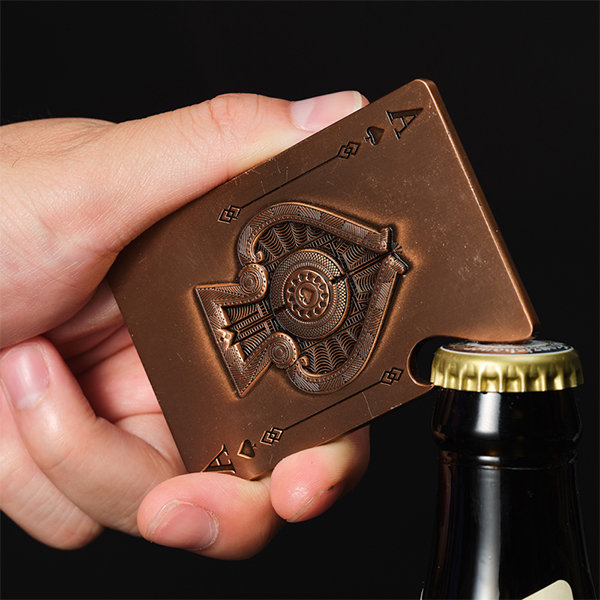 Ace of Spades Bottle Opener