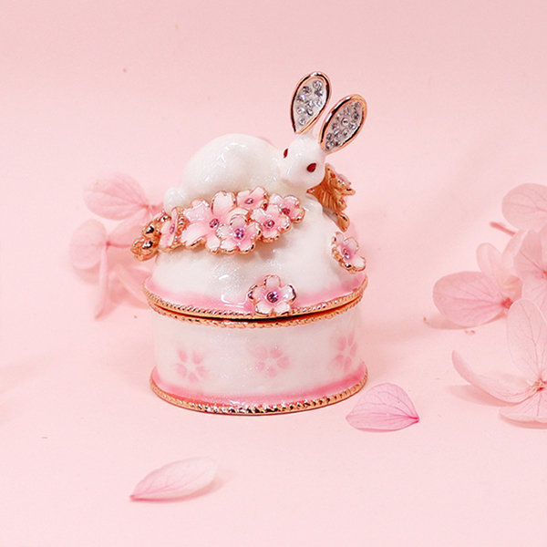 1 Box 32Pcs 8 Style Rabbit Enamel Charms Enamel Cat Charms Pendants Bulk  Hollow Sakura Charms for Jewelry Making Japanese Style Alloy Animal Dangles Earrings  Necklace Supplies Adult Women 