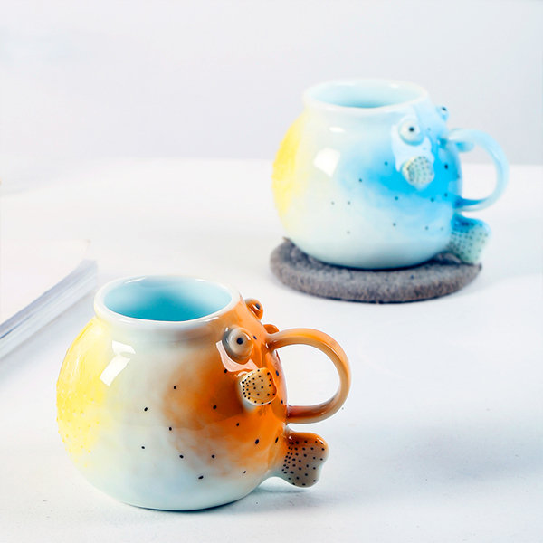 Cute Animal Ceramic Mug from Apollo Box