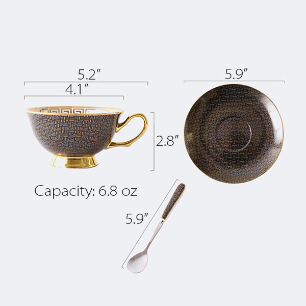 European Luxury Coffee Cup Set from Apollo Box