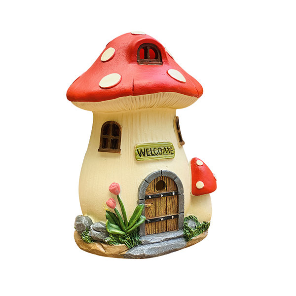 Cute Mushroom Garden Ornament - ApolloBox