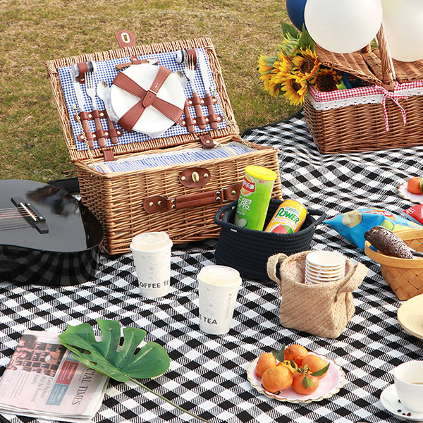 Plaid Picnic Mat - ApolloBox