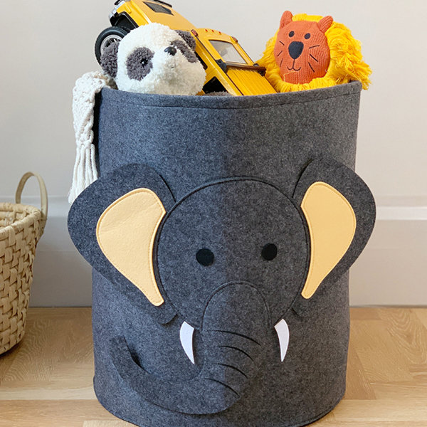 Stuffed Animal Storage Basket - ApolloBox