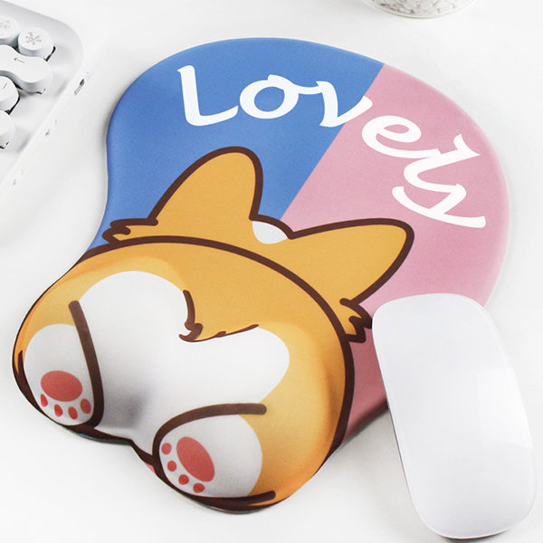 Cute Tiger Mouse Pad And Keyboard Wrist Rest from Apollo Box