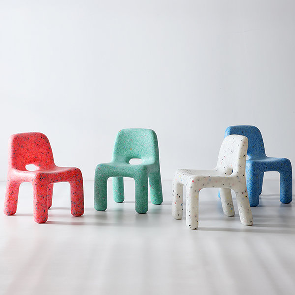 Plush Chair Cushion - Green Crown - Gray Rabbit - 6 Patterns from Apollo Box