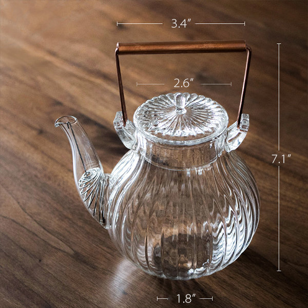 Fun Prints Glass Teapot And Cups from Apollo Box