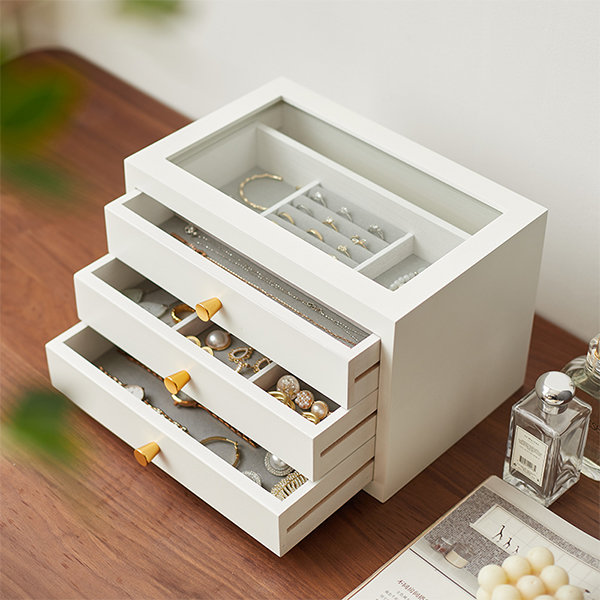 Mini Cherry Blossom Jewelry Storage Box - ApolloBox