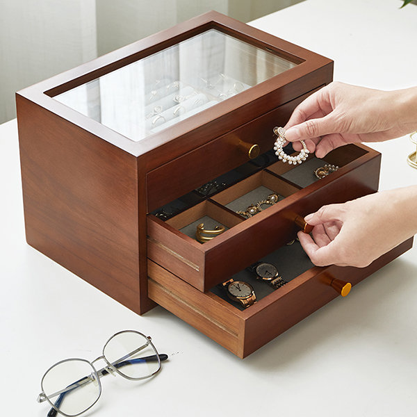 Travertine Jewelry Storage Box - Small - Large - Practical Storage Choice -  ApolloBox