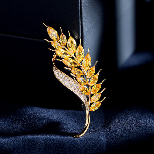 Wheat Ear Brooch - ApolloBox