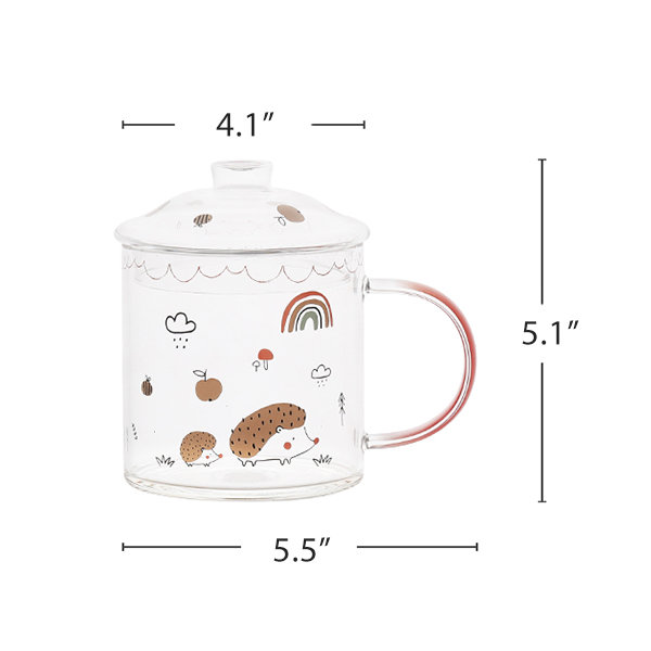 Cute Glass Mug - ApolloBox