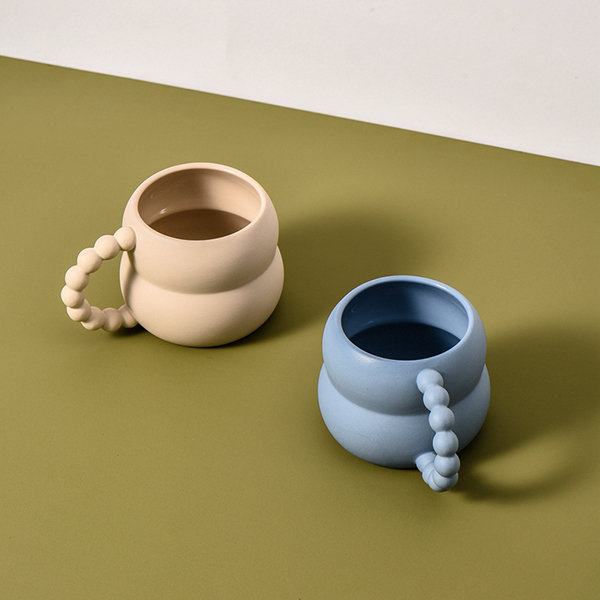 Cute Gourd Shaped Ceramic Mug
