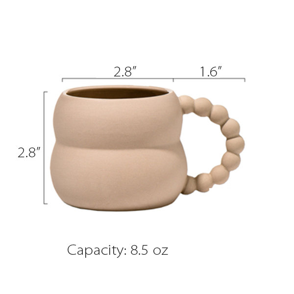 Cute Gourd Shaped Ceramic Mug