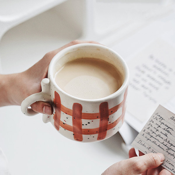 Fashion Ceramic Mugs Coffee Cups Aesthetic Home Creativity Mugs