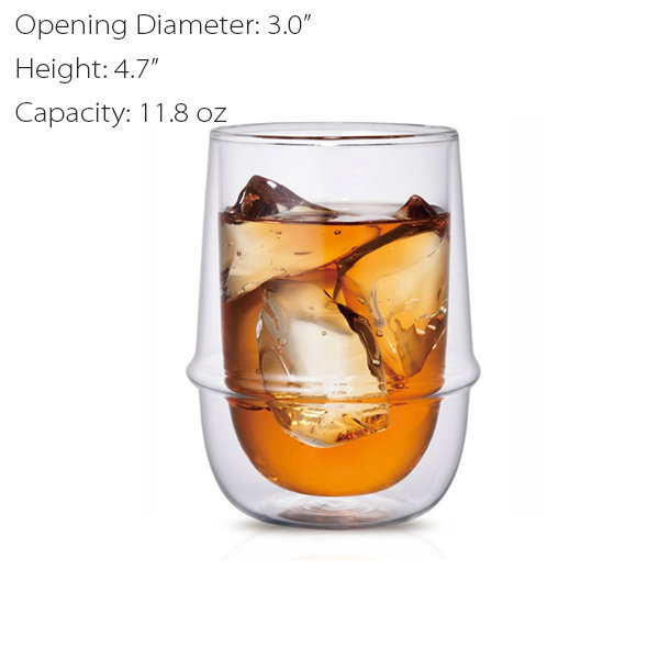 Double Wall Drinking Glass from Apollo Box