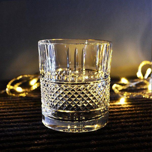 Italian Crystal Drinking Glass from Apollo Box