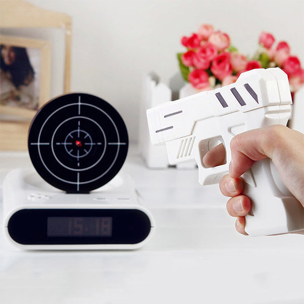 Lock N' Load Alarm Clock - ABS - Game At Home - ApolloBox
