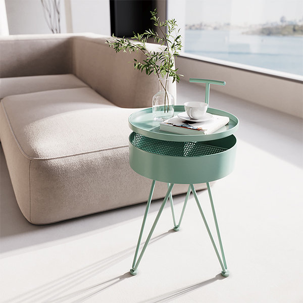 Multi Functional Modern Side Table, Apollo Coffee Table Bluetooth Speaker