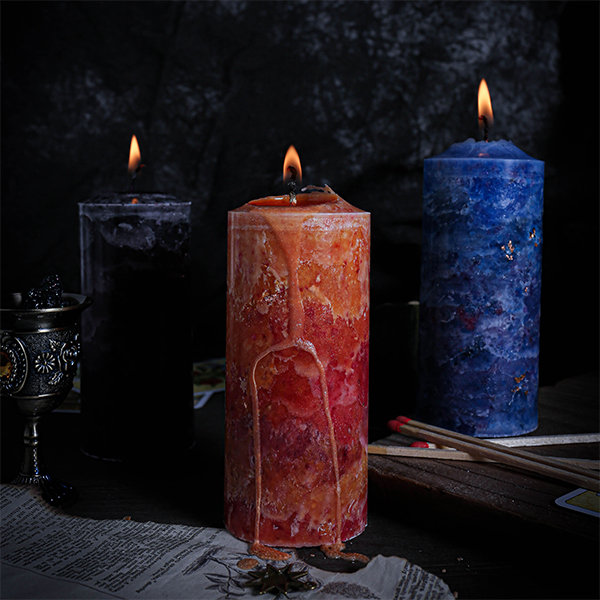Creative Aromatherapy Candle - Wax - Glass - Blue Planet - Moon - ApolloBox