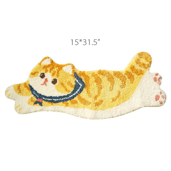 Cute Cat Look Floor Mat - ApolloBox