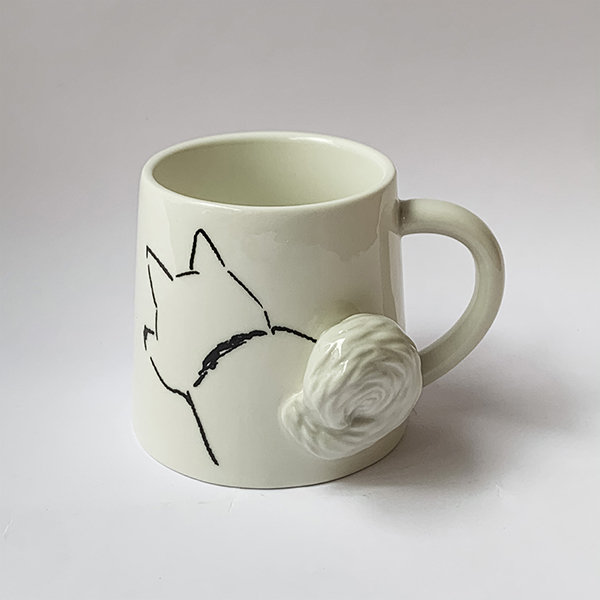 Cute Animal Ceramic Mug from Apollo Box