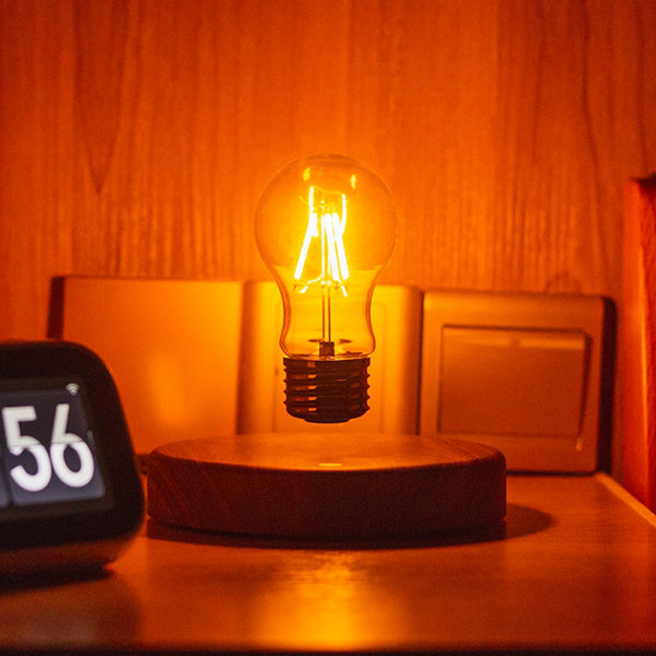 Maglev Light Bulb Home Office Desk Lamp Creative Led Night Light Decoration