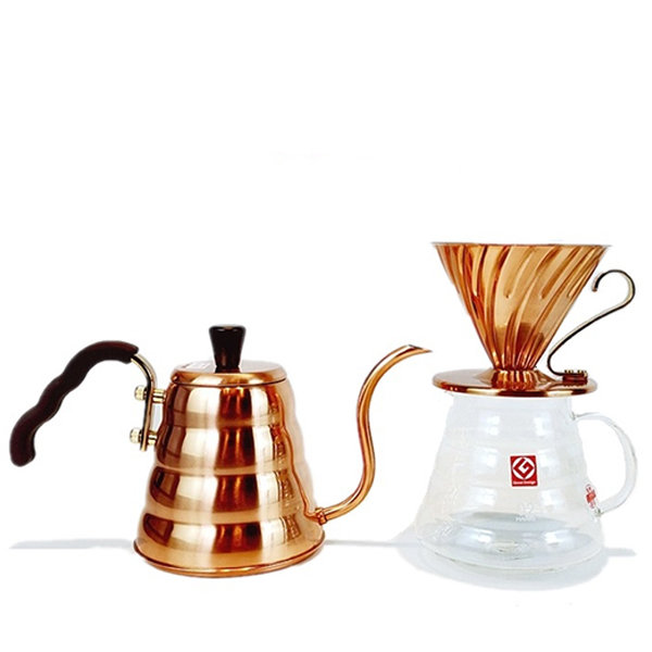 Brass Coffee Serving Set - ApolloBox