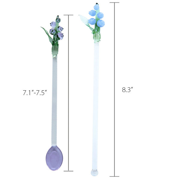 Lily Of The Valley Spoon And Stirring Rod
