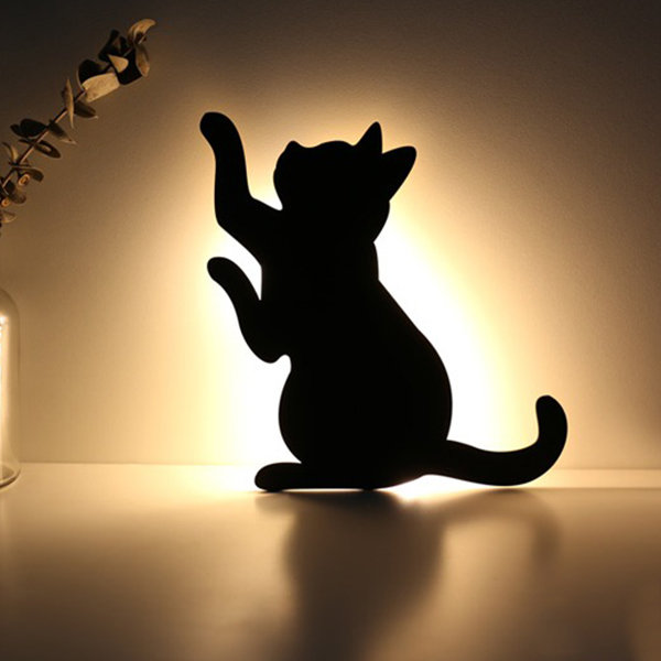 Cat Silhouette Night Light - ApolloBox