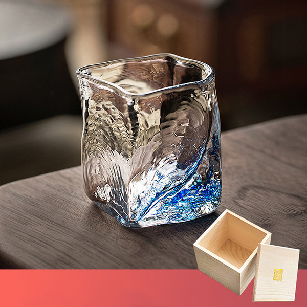 Handmade Crystal Glass Cup from Apollo Box