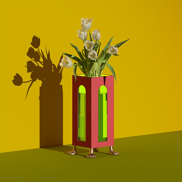 Trendy Acrylic Vase