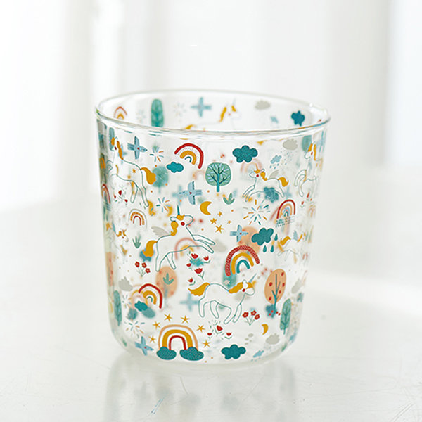 Refreshing Trees Glass Cup - ApolloBox