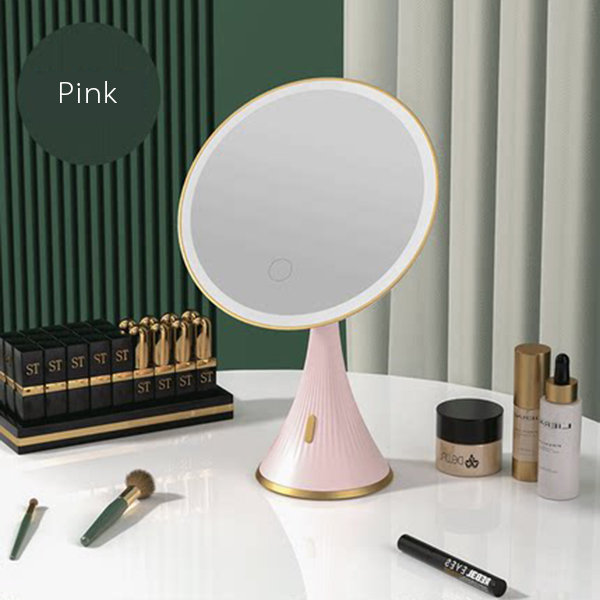 desktop led mirror